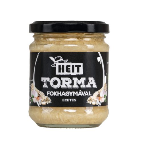 Reszelt torma - Fokhagymás - Heit - 200 g