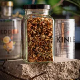 Meggyes Gin, Zöldtea keverék